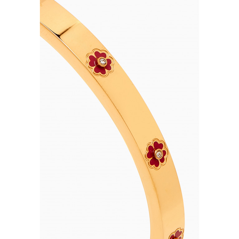 Kate Spade New York - Final Touch Bangle in Gold-plated Brass