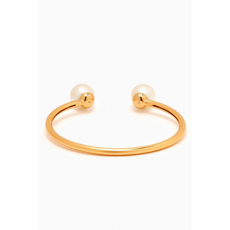 Kate Spade New York - Flex Cuff Bracelet in Gold-plated Brass