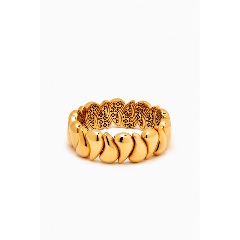 Kate Spade New York - Rain Drop Bracelet in Gold-plated Brass