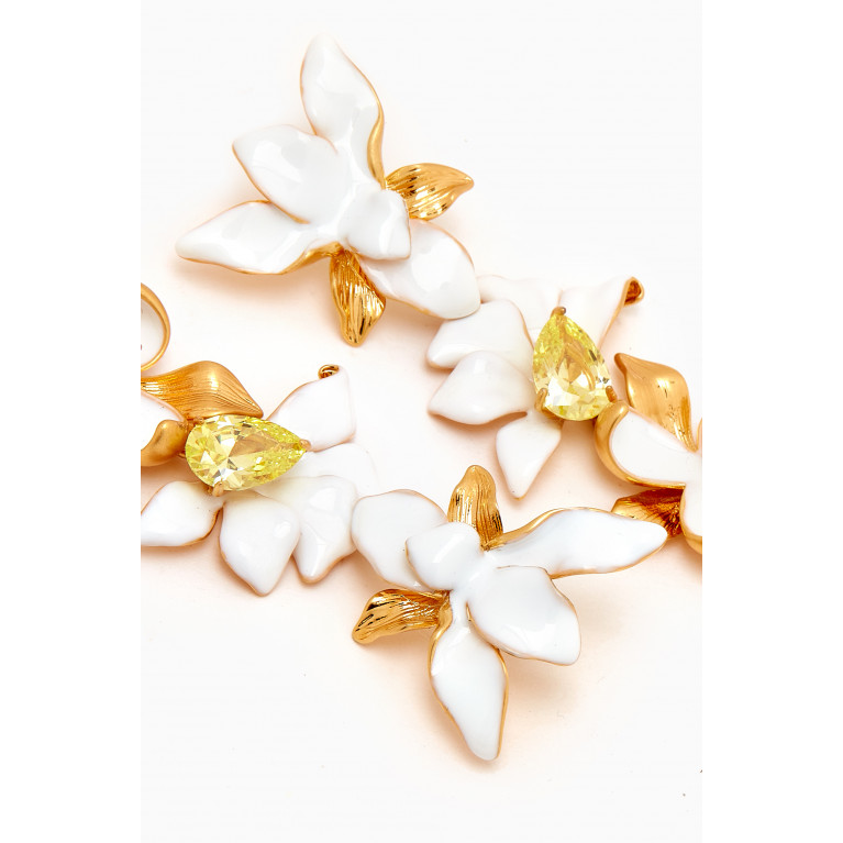 Kate Spade New York - Statement Earrings in Gold-plated Brass