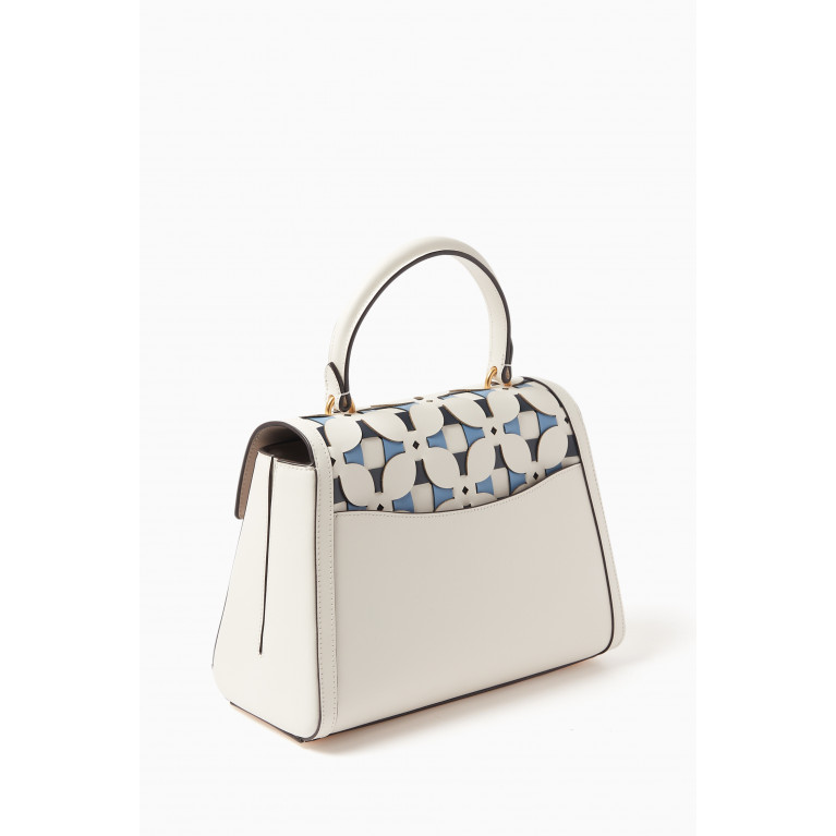 Kate Spade New York - Medium Katy Patio Tile Top-handle Bag in Leather