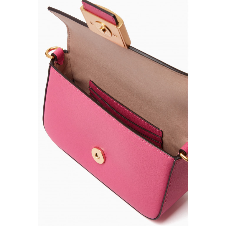 Kate Spade New York - Katy Flap Chain Crossbody Bag in Leather Pink