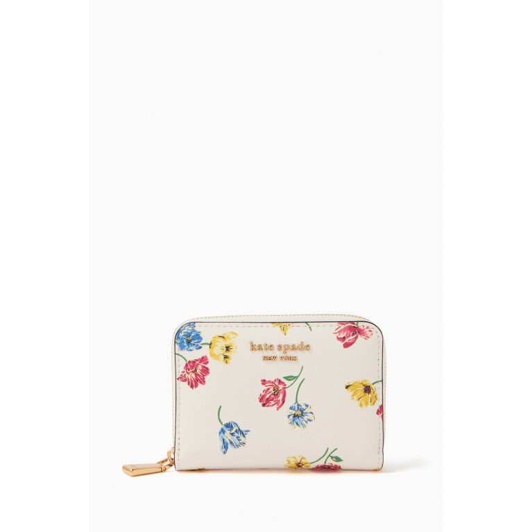 Kate Spade New York - In Bloom Flower Card Holder in Saffiano Leather