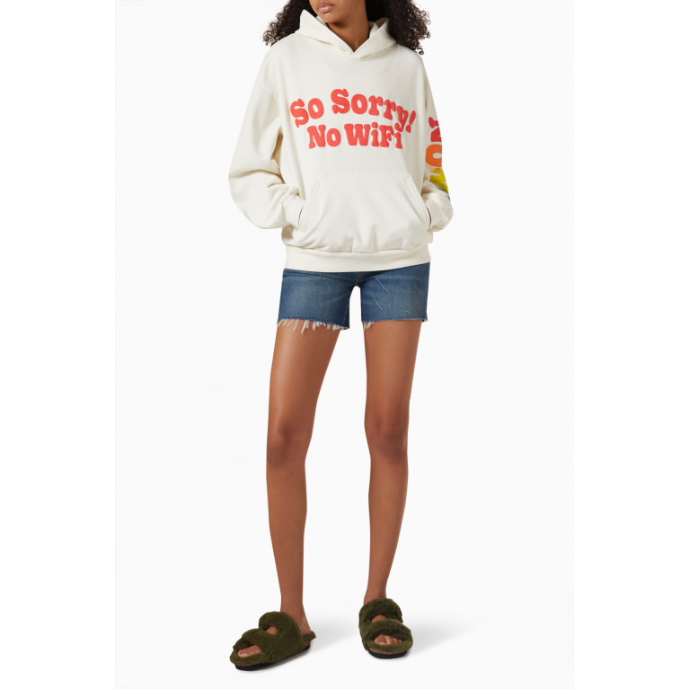 Madhappy - So Sorry No Wifi Universal Hoodie in Cotton-terry Neutral