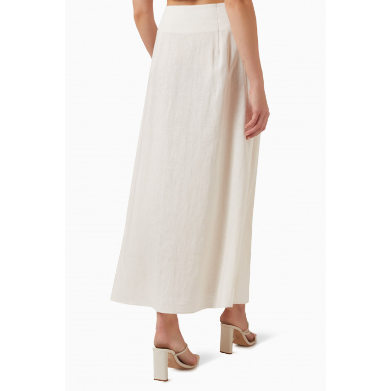 KAGE - Tina Maxi Skirt in Linen