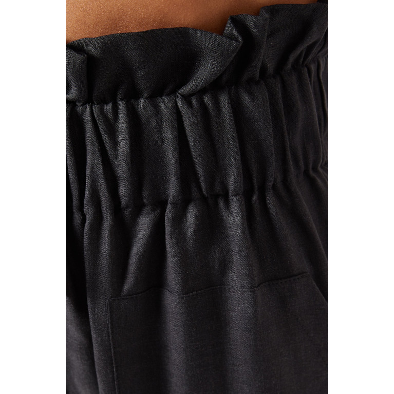 KAGE - Veron High-waist Pants in Linen