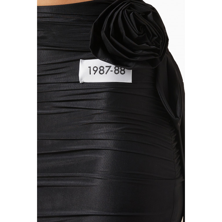 Dolce & Gabbana - x Kim Rose-belt Maxi Skirt in Spandex-jersey