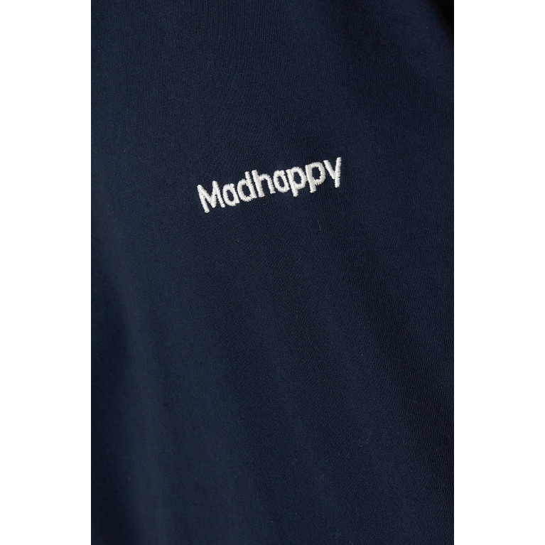 Madhappy - Classics Long-sleeve T-shirt in Heavy-jersey Blue
