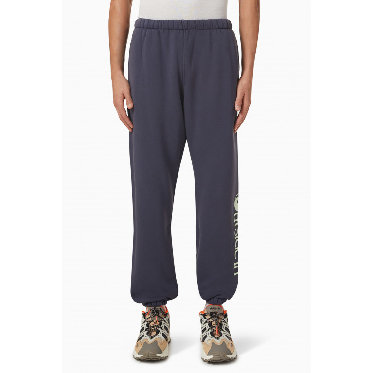 Madhappy - Outdoors Printed Sweatpants in Cotton-fleece Blue