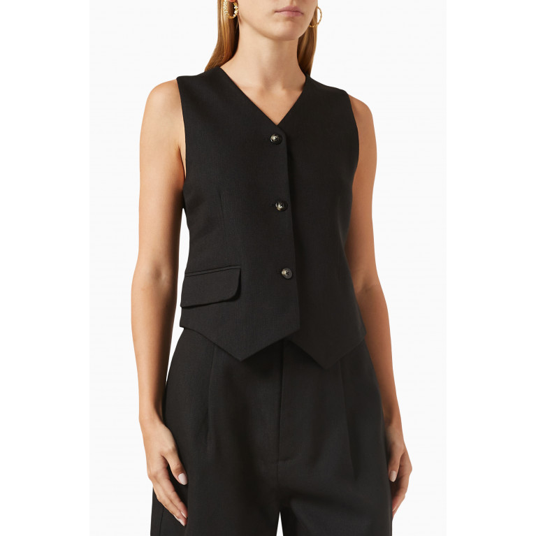 SIR The Label - Clemence Tailored Vest in Viscose Blend