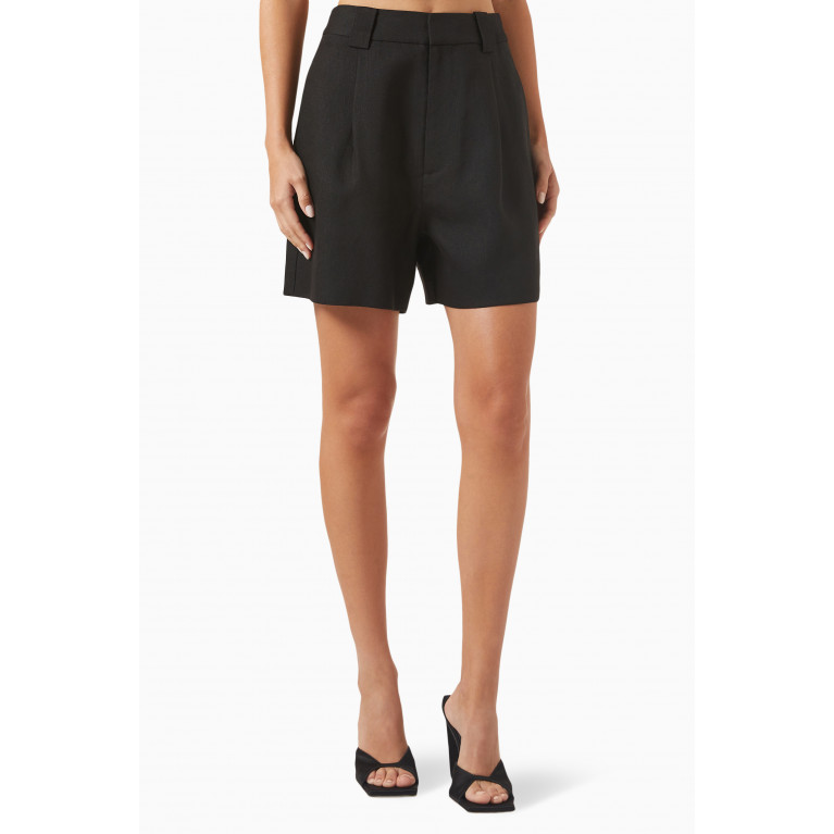 SIR The Label - Clemence Tailored Shorts in Viscose Blend