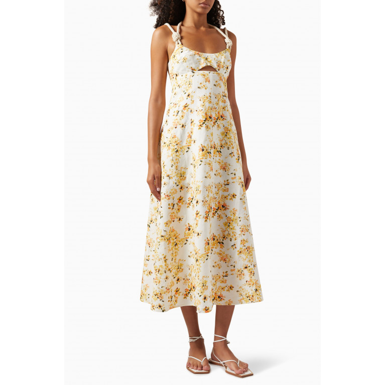 Significant Other - Maia Maxi Dress in Linen Blend