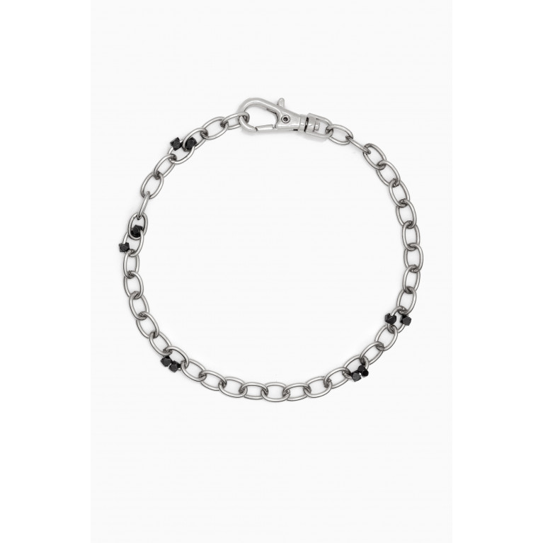 The Monotype - The Joseph Bracelet in Silver-plated Brass