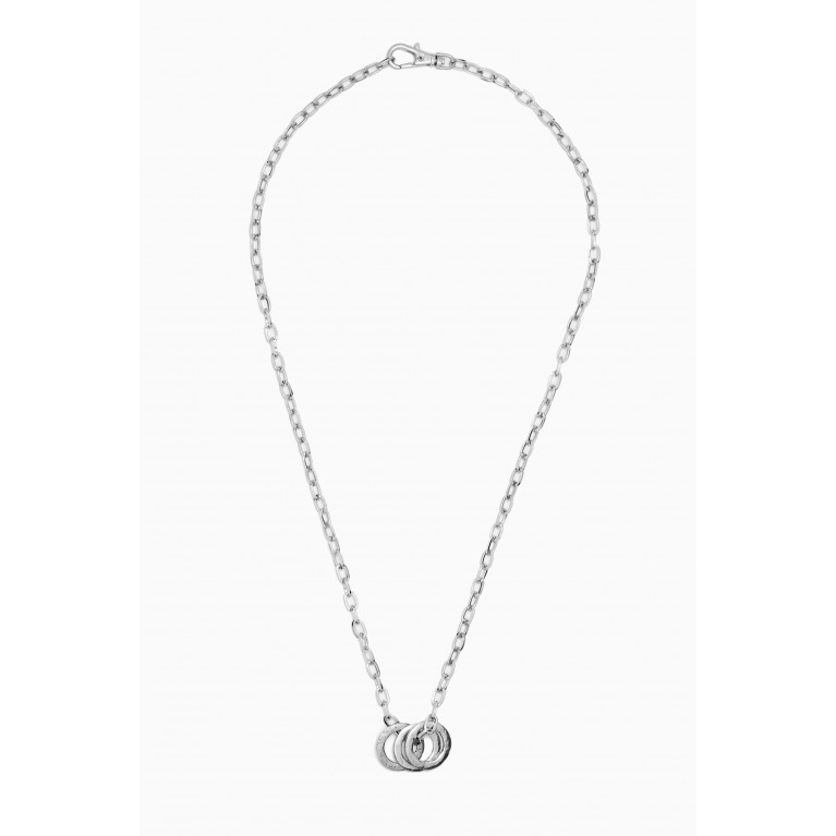 The Monotype - The Jack Necklace in Silver-plated Brass