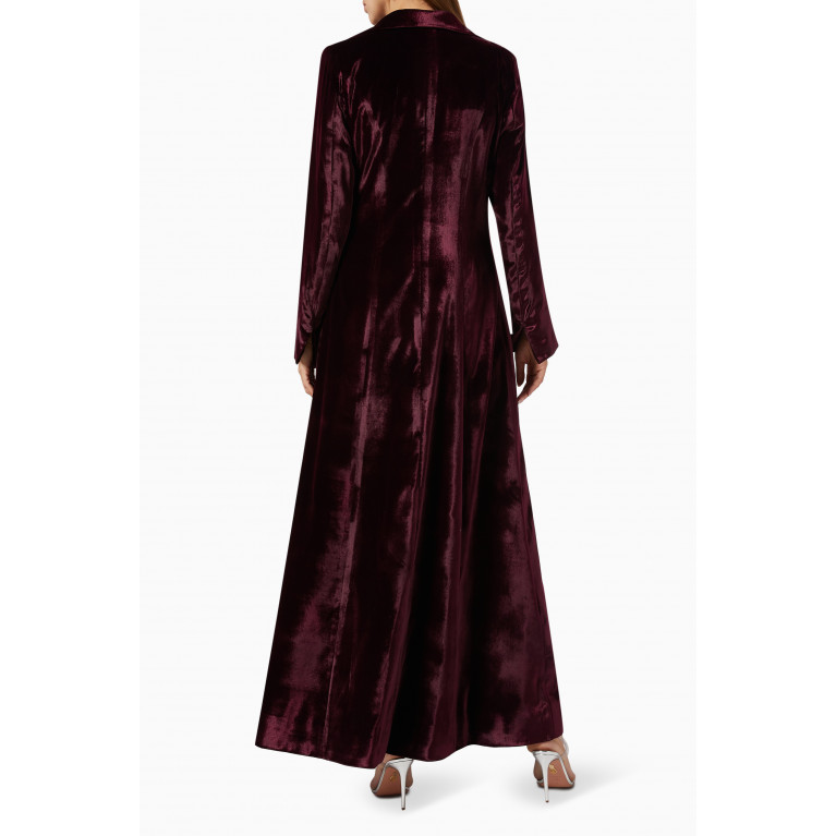 Vaya - Long Coat in Italian Velvet