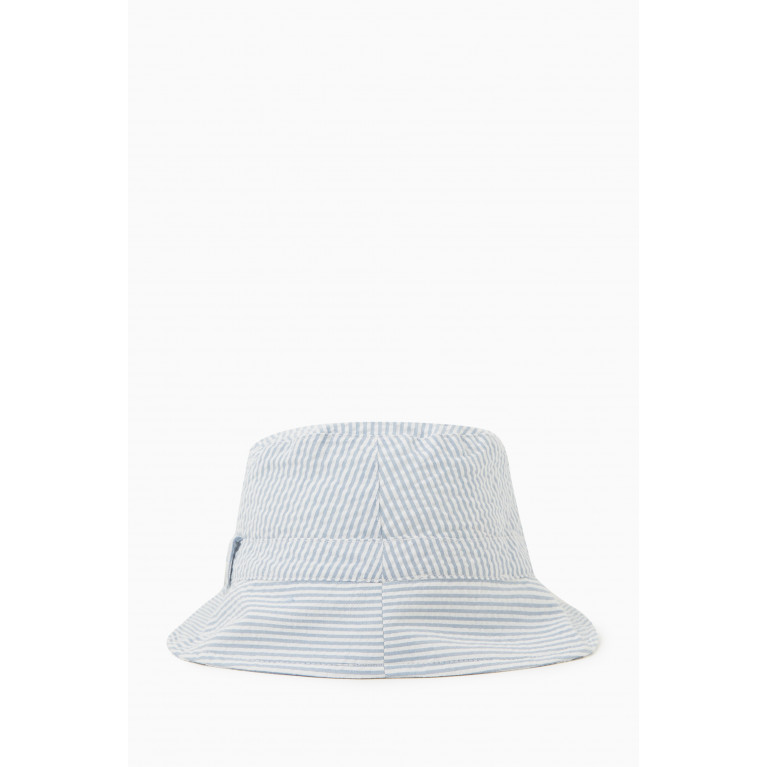 Tartine et Chocolat - Striped Bucket Hat in Cotton