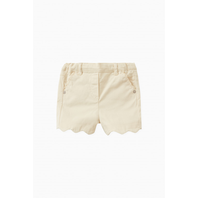 Tartine et Chocolat - Scalloped Shorts in Denim