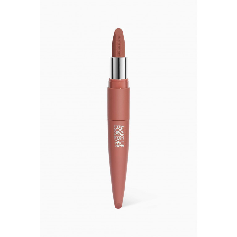 Make Up For Ever - 109 Mauvy Chocolate Nude Rouge Artist Velvet Nude, 3.5g 109 Comfort Brown