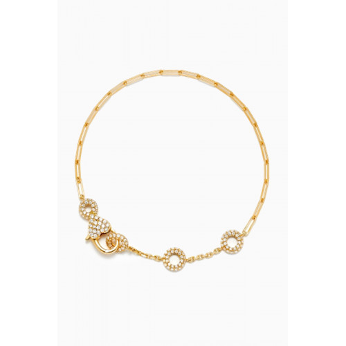 Yvonne Leon - Donuts Diamond Bracelet in 18kt Gold
