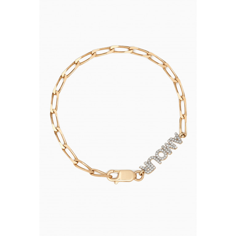 Yvonne Leon - Amour Diamond Bracelet in 18kt Gold