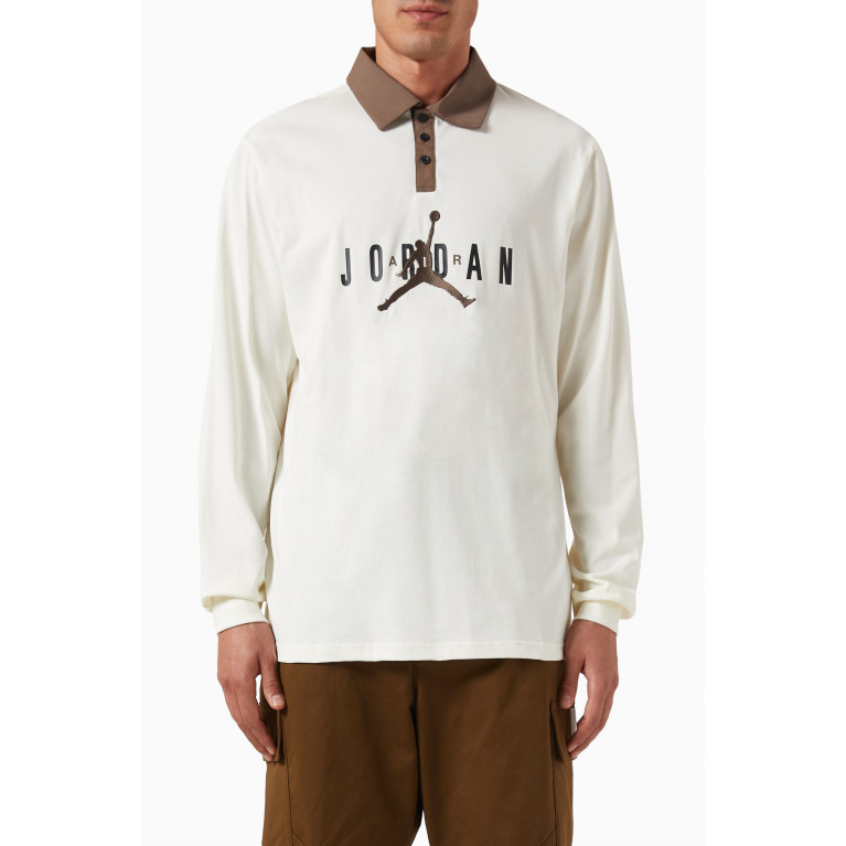 Jordan - Essentials Rugby Polo Sweatshirt in Cotton