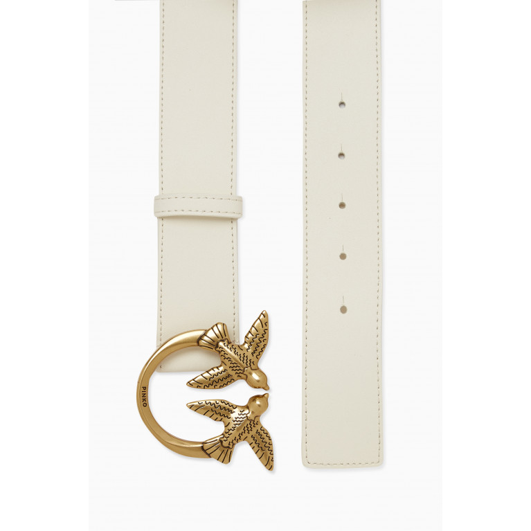 PINKO - Love Berry H4 Belt in Leather