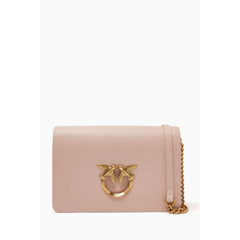 PINKO - Classic Love Click Bag in Leather