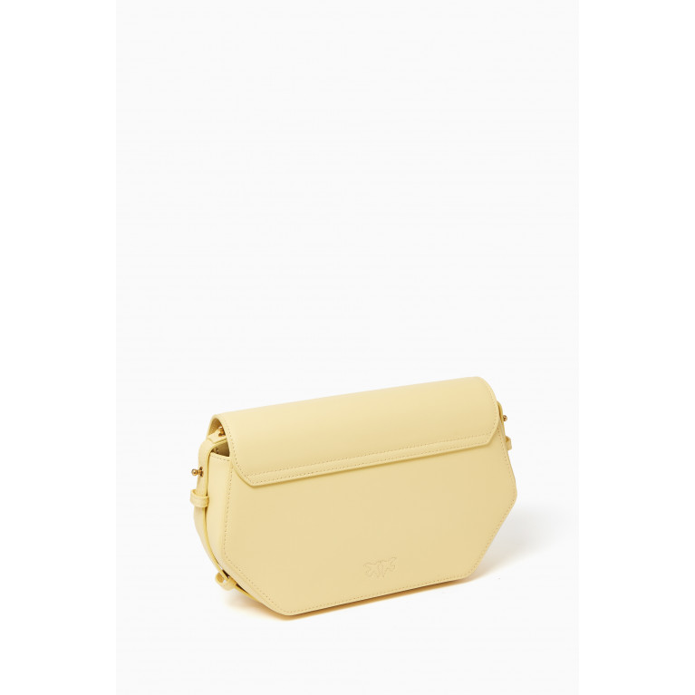 PINKO - Love Click Hexagon Bag in Leather