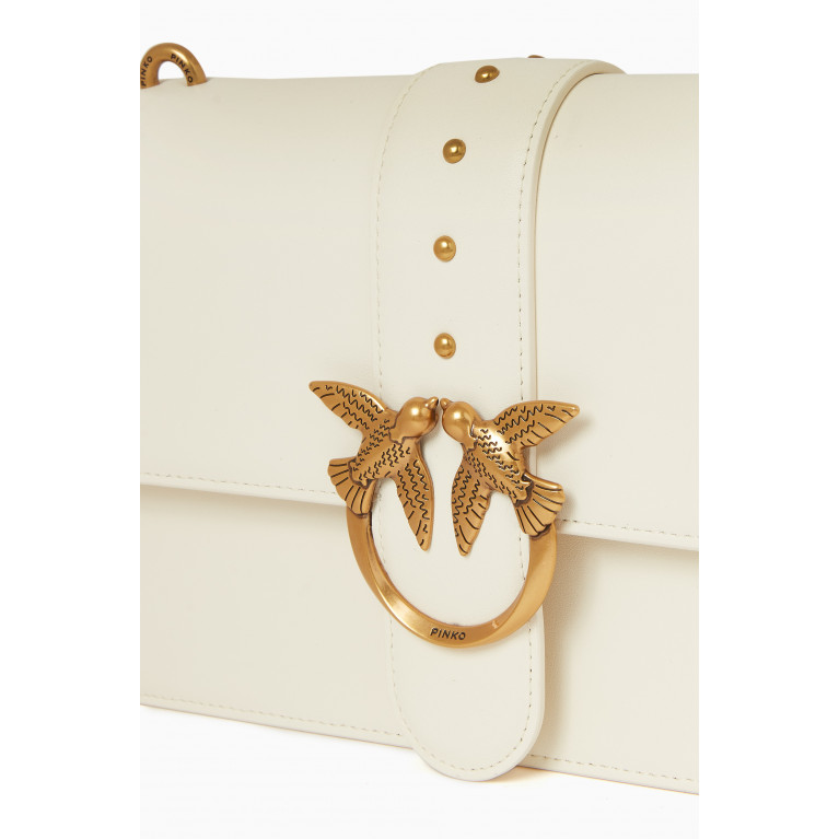 PINKO - Classic Love Icon Bag in Leather