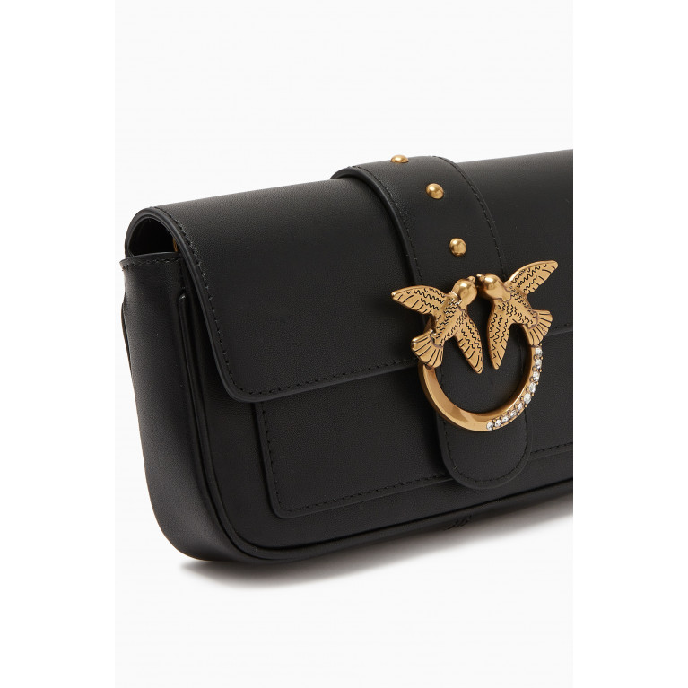 PINKO - Love Icon Pocket Bag in Leather