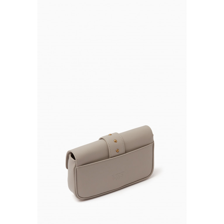 PINKO - Love Icon Pocket Bag in Leather