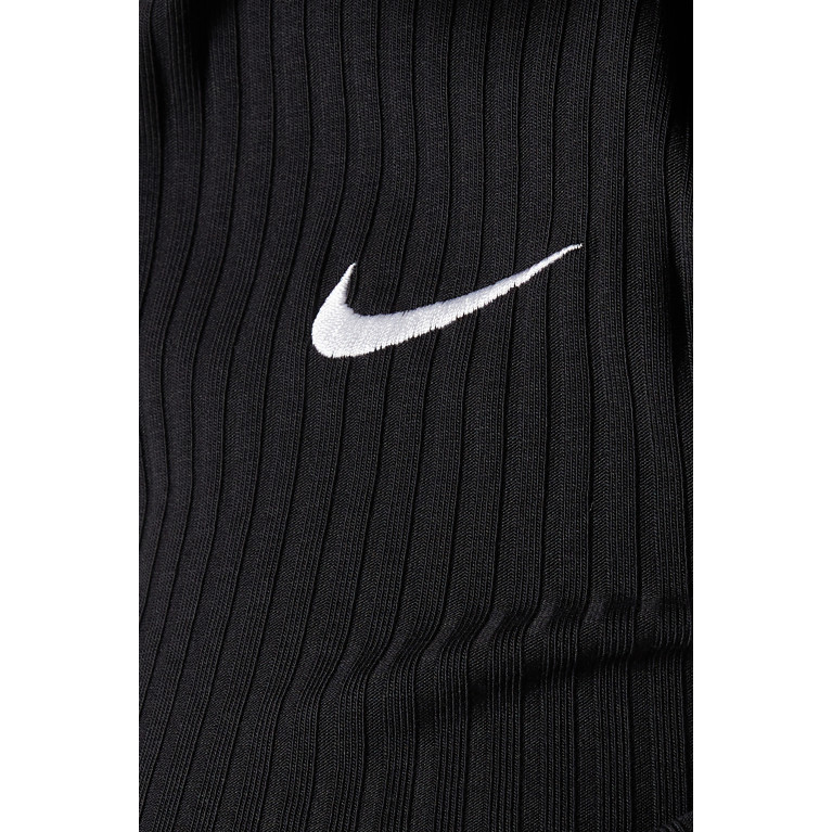 Nike - Sportswear Long Sleeve Top in Ribbed Jersey