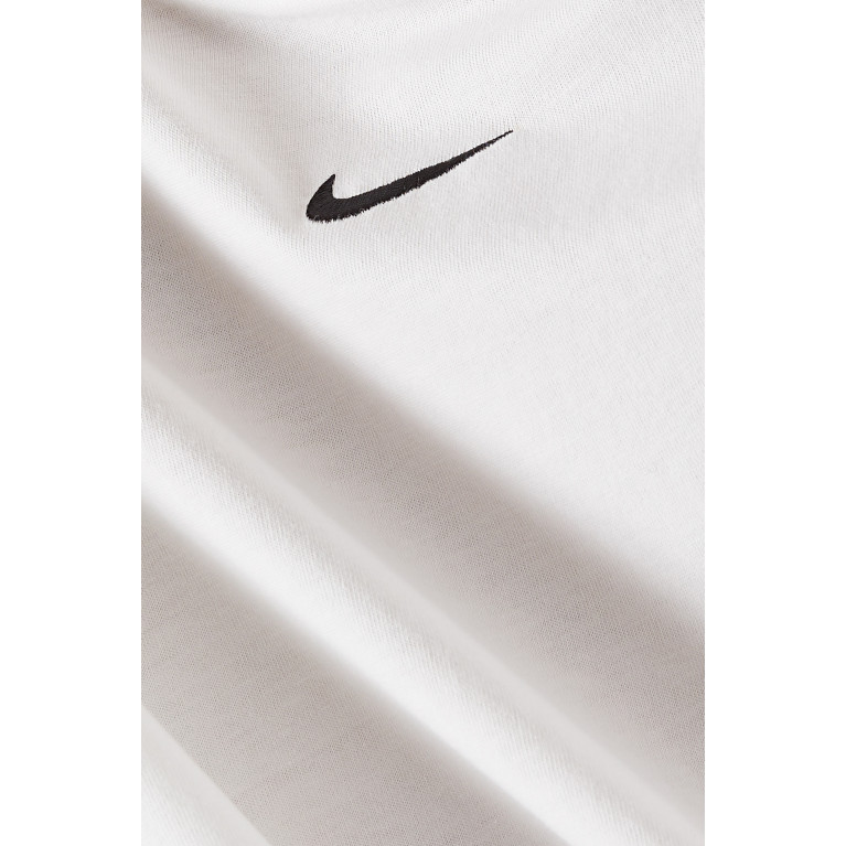 Nike - Sportswear Essential T-shirt Mini Dress in Cotton-jersey White