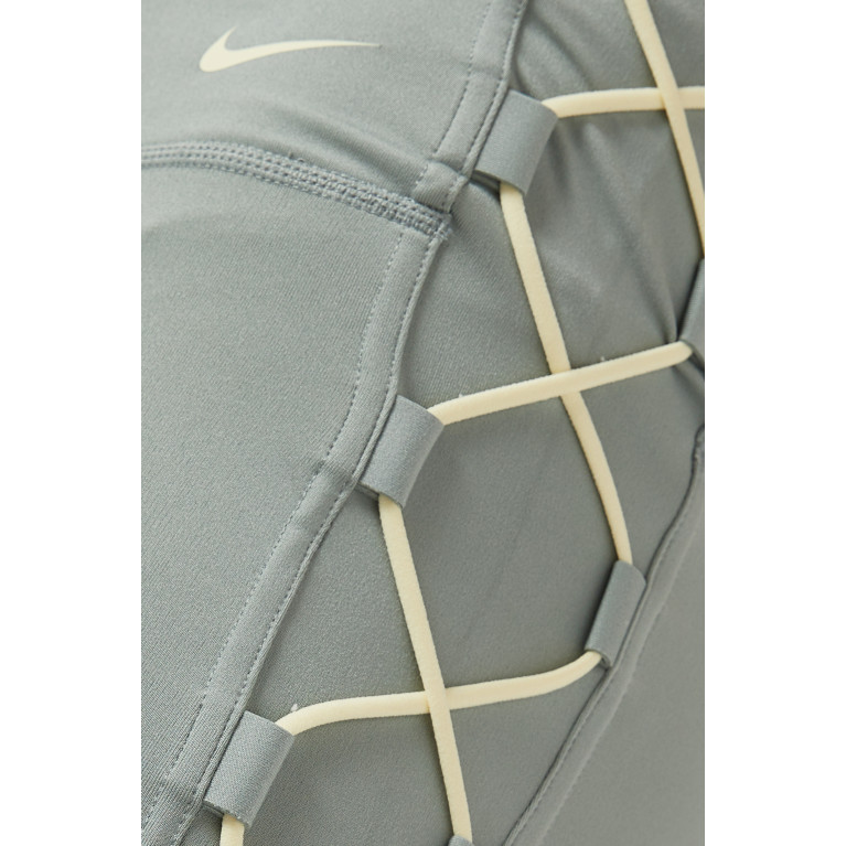 Nike - DRI-Fit One Novelty 7/8 Leggings in Stretch Nylon Green