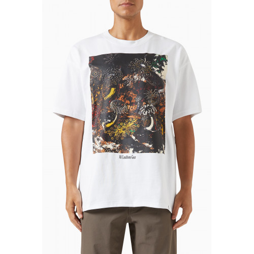 Nike - ACG Graphic Print T-shirt in Poly-cotton Blend