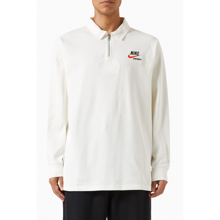 Nike - Logo Rugby Shirt in Cotton