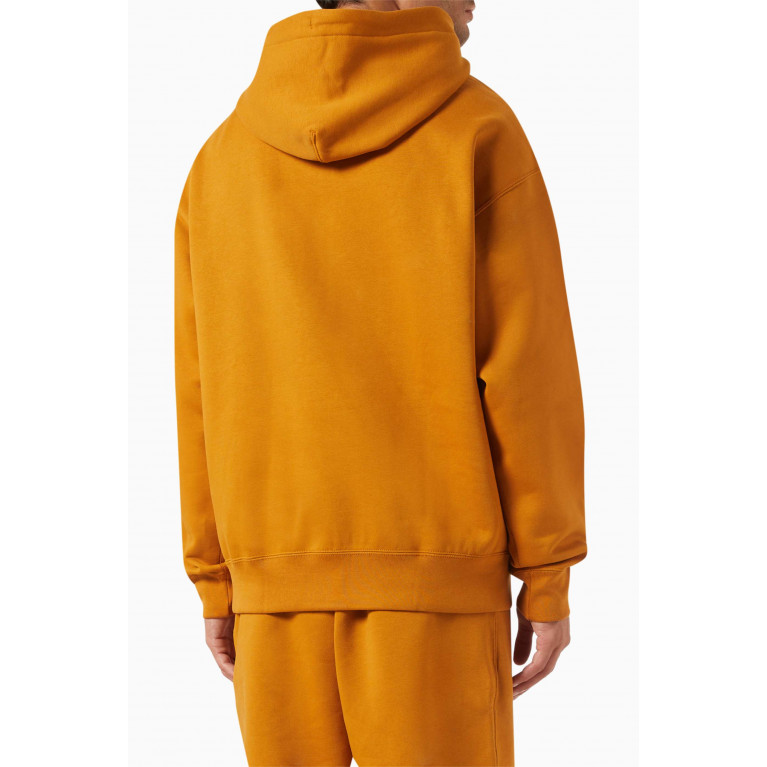 Nike - Logo Hoodie in Fleece Yellow