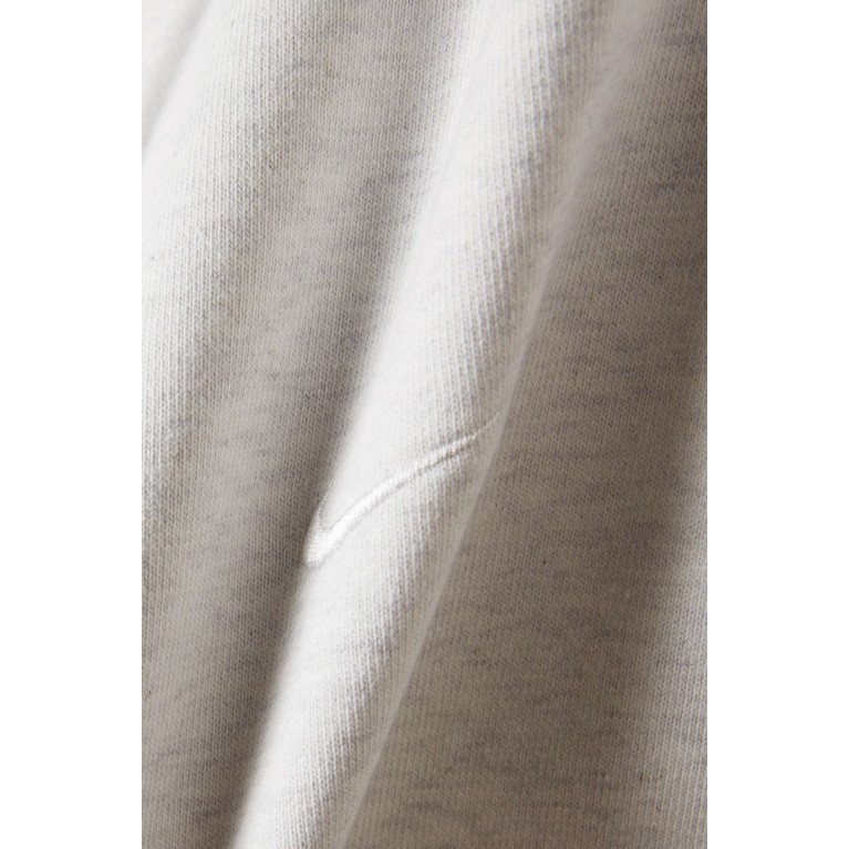 Nike - Logo Hoodie in Fleece Grey