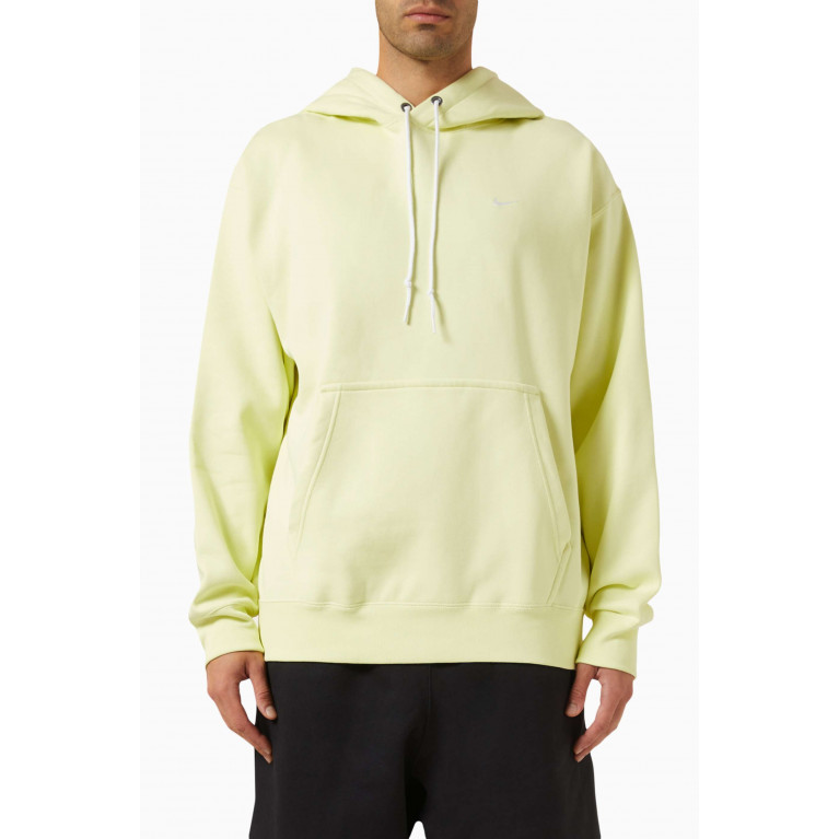 Nike - Logo Hoodie in Fleece Green