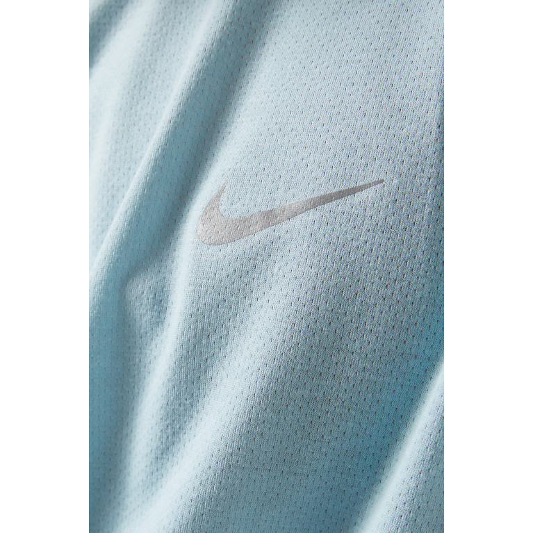 Nike Running - Dri-Fit Run Division Rise 365 T-Shirt in Nylon Blue