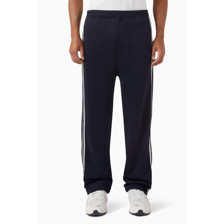 Ami - Logo Patch Track Pants in Polyamide Blend