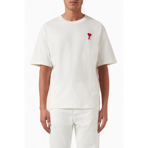 Ami - Ami De Coeur T-shirt White