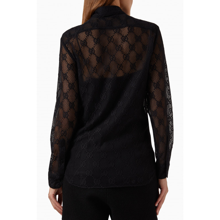 Gucci - GG Shirt in Lace