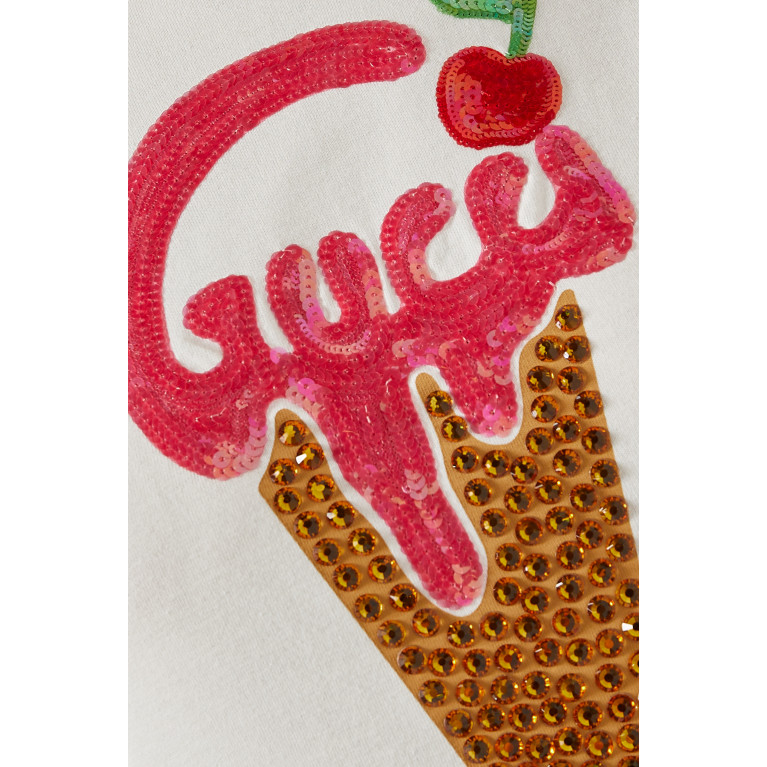 Gucci - Logo Ice Cream T-shirt in Jersey