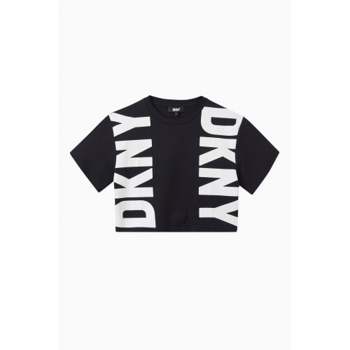 DKNY - Logo T-shirt in Jersey Black