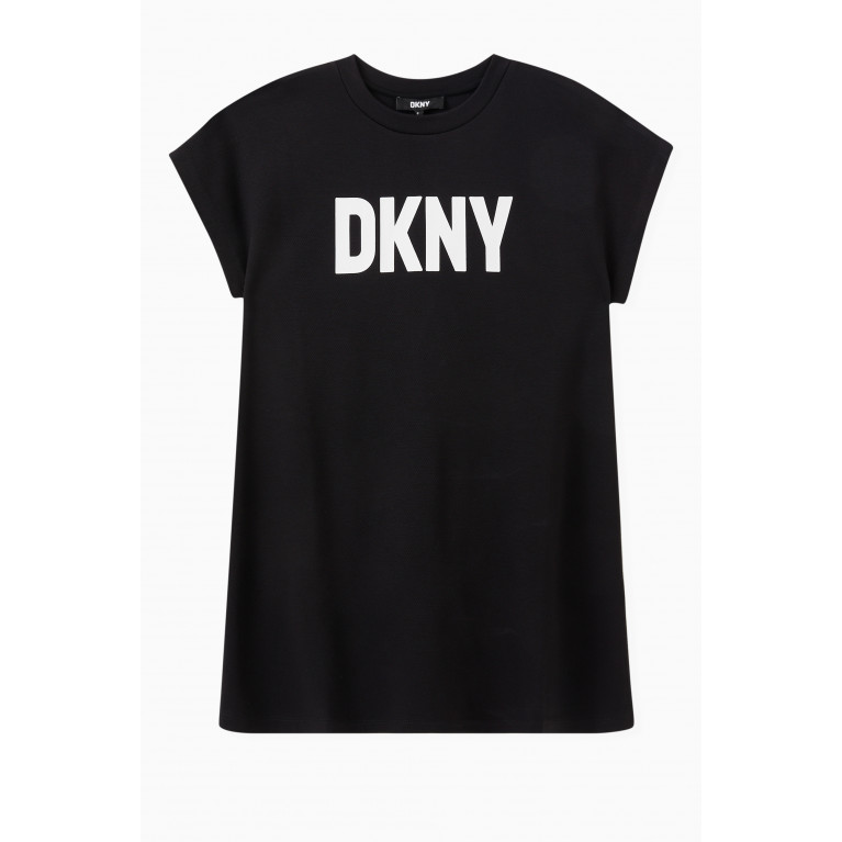 DKNY - Logo Dress in Cotton