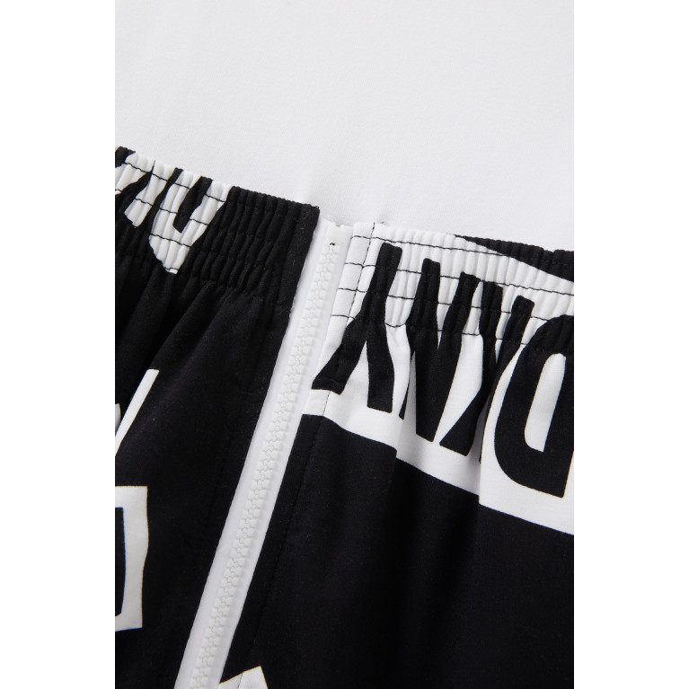 DKNY - Logo Print Dress in Cotton