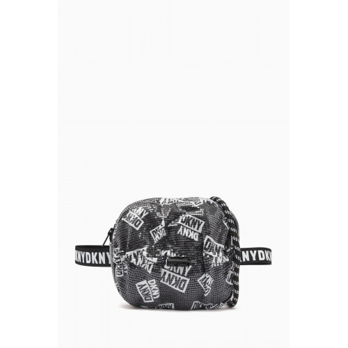 DKNY - Sequin Embellished Logo Bag in Polyester
