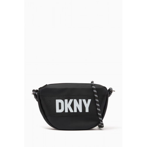 DKNY - Cord & Logo Print Shoulder Bag