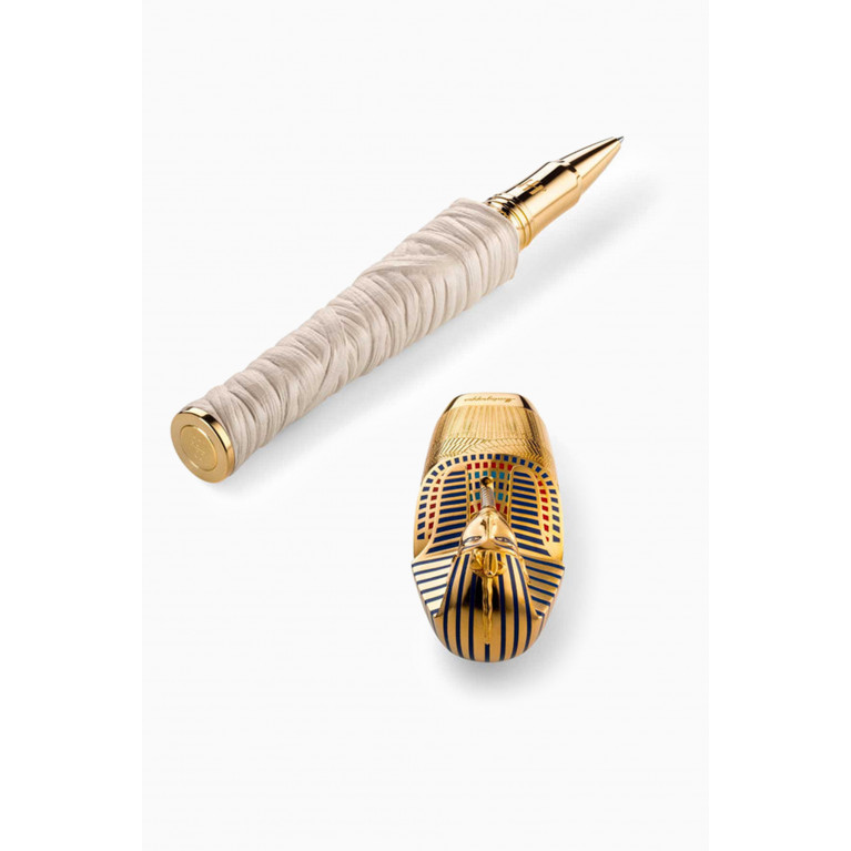Montegrappa - Tutankhamun Rollerball Pen in Gold Vermeil